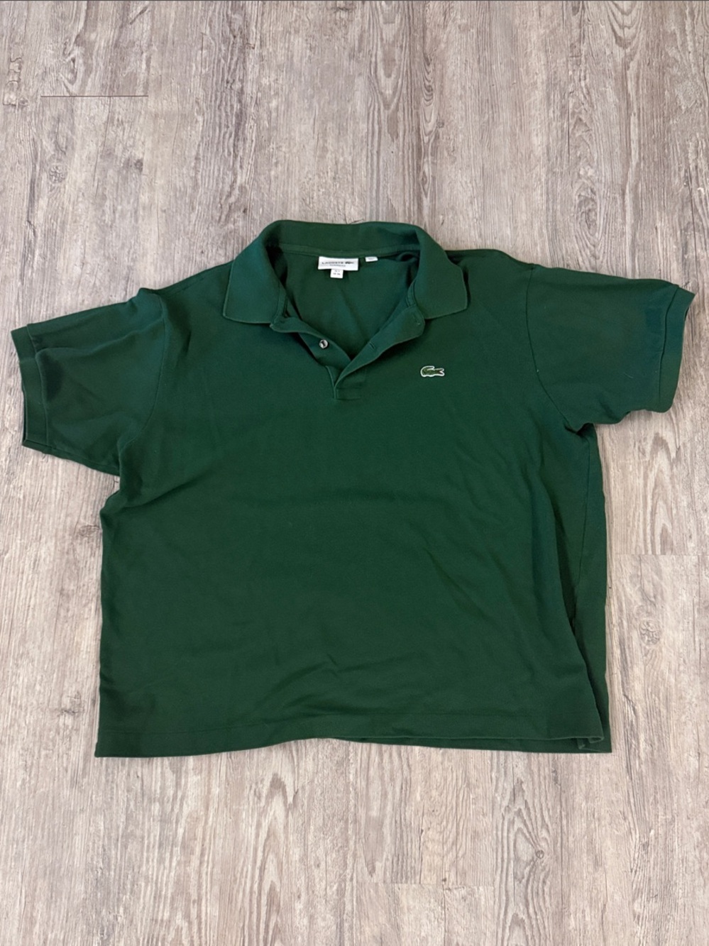 Lacoste Forest Green Short Sleeve Polo
